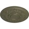 Ekena Millwork Darnay Ceiling Medallion (Fits Canopies up to 7 1/4"), Hand-Painted Painted Turtle, 29 1/4"OD x 2"P CM29DAPTF - alternate 4